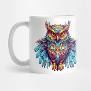 Colorful Owl #2 Mug